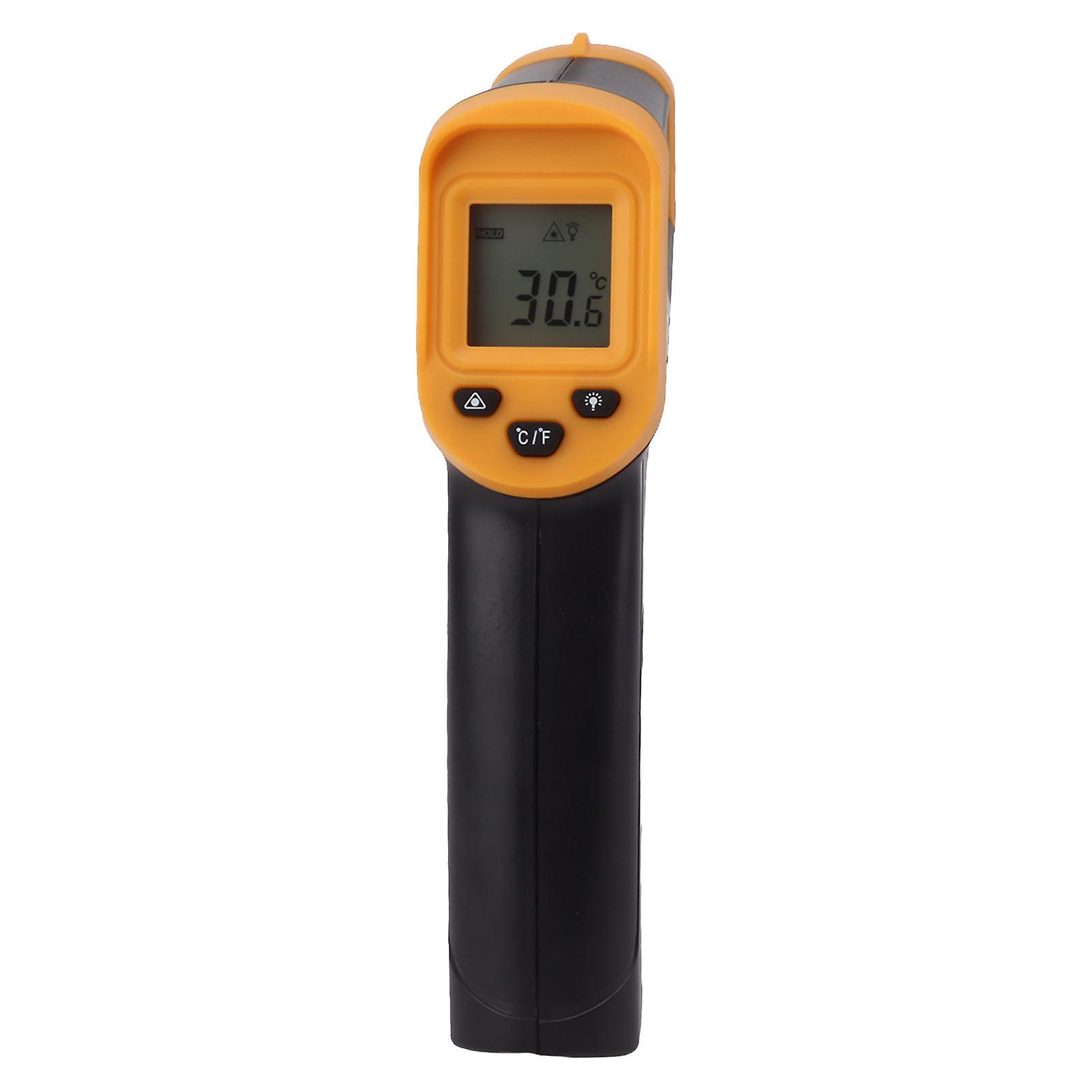 Infrared Thermometer Handheld Heat Temperature Meter for Cooking Pizza Oven Grill Engine with Laser Surface Temp Reader