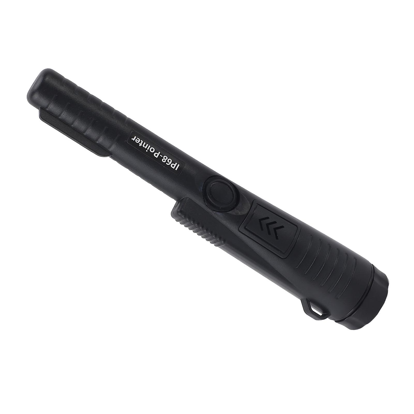 Metal Detector Pinpointer Sensitive Portable Waterproof Handheld Pin Pointer Wand for Outdoor Adventures Black