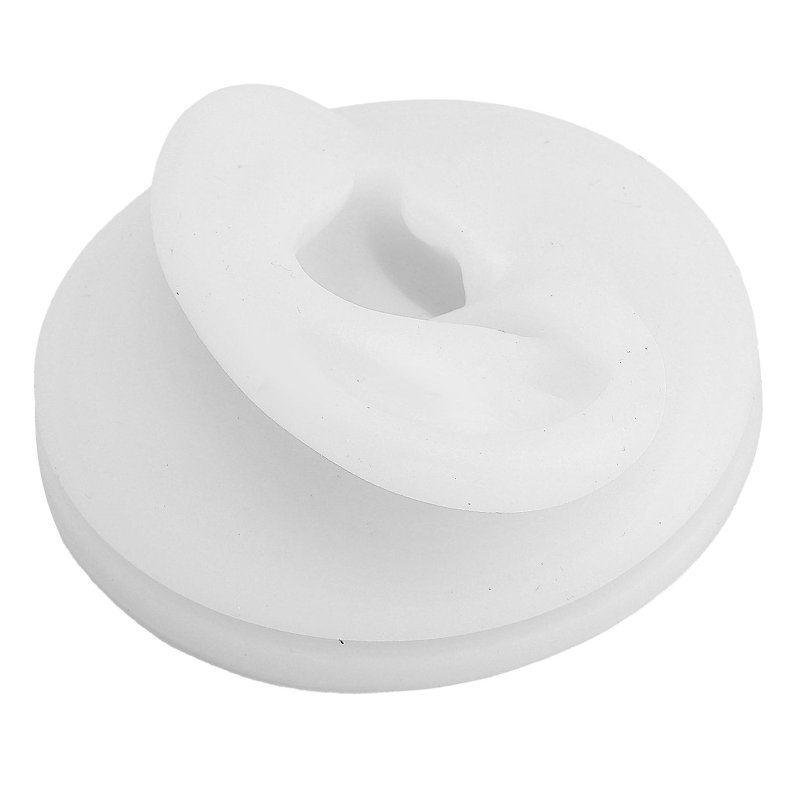 Silicone Ear Model Left Ear Translucent Acupuncture Practice Display