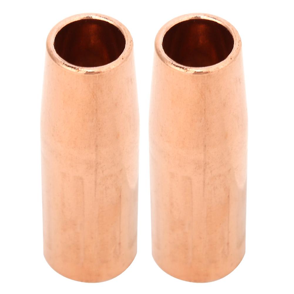 2pcs MIG Welding Gun Nozzle 21‑50 1/2inch for 100L for Tweco Mini/#1