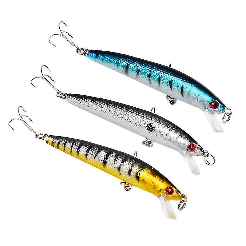 3pcs Bass Lures