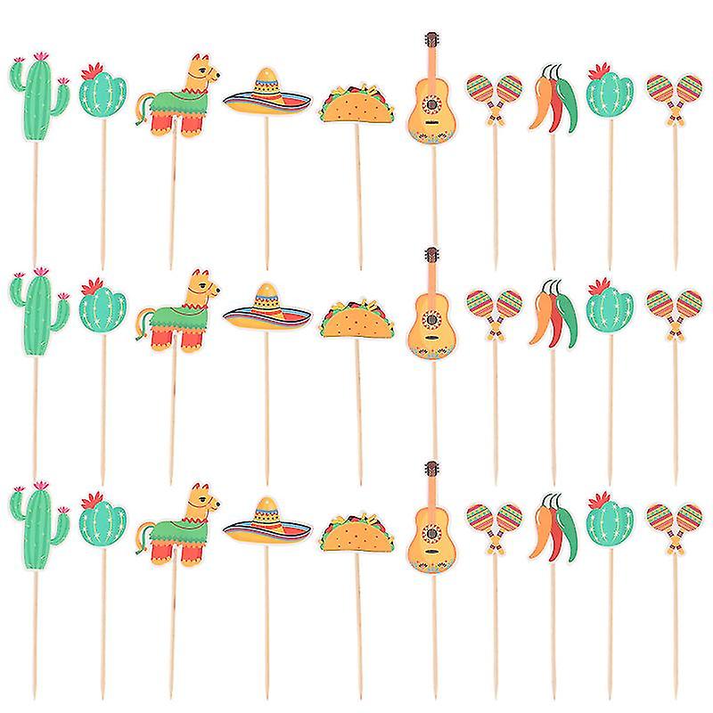 80pcs Festival Cake Decor