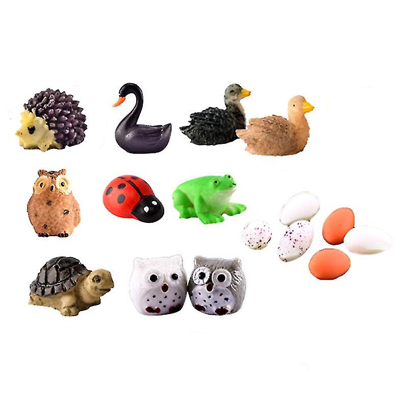 18pcs Décorations miniatures