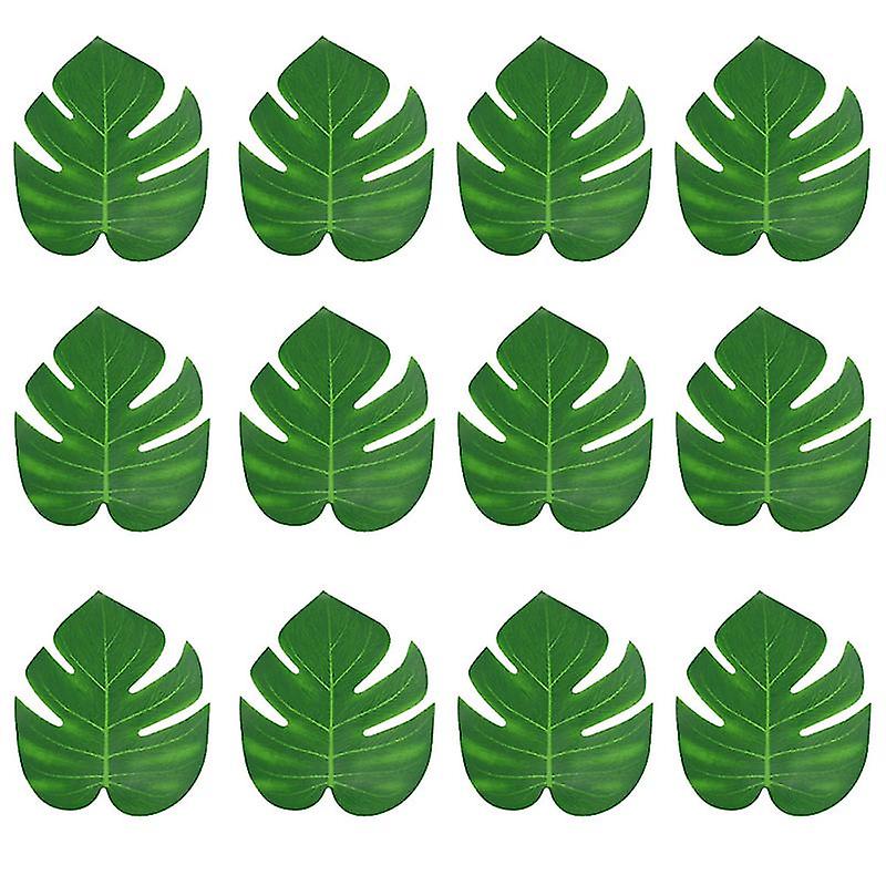 60pcs Artificial Palm Leaves