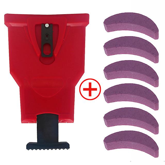 Chainsaw Teeth Sharpener Sharpens Saw Chain Sharpening Tool System Abrasive Tools Easy Durable Sharp Bar-mount Fast Grinding