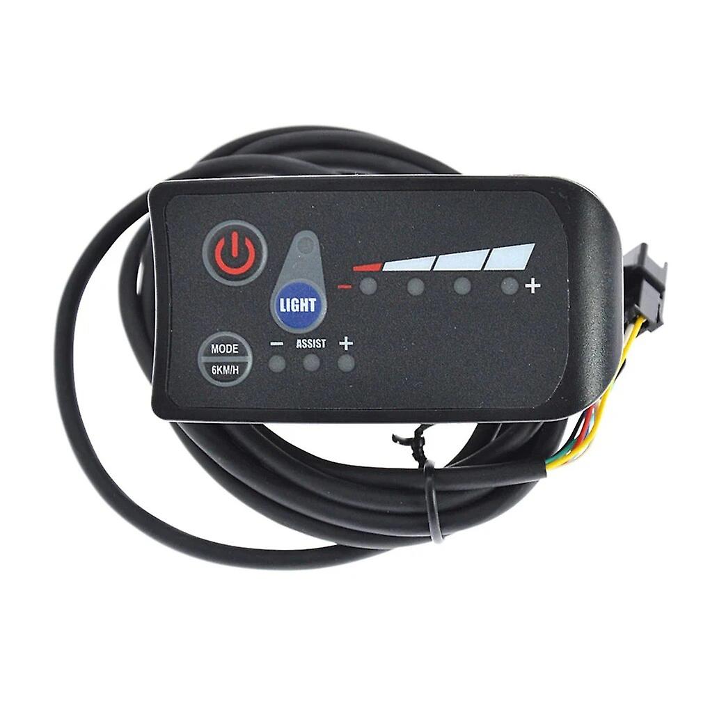 Electric Bicycle Led Display Universal Speed Control Controller Panel E-bike Riding Replacing Parts 24v Type B
