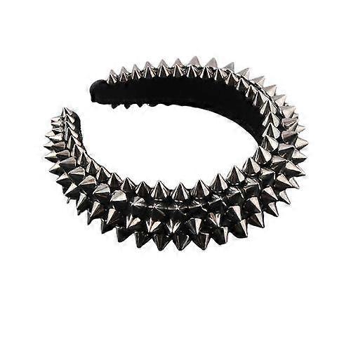 Kvinners Goth Rock Stud Headband Hår Tilbehør