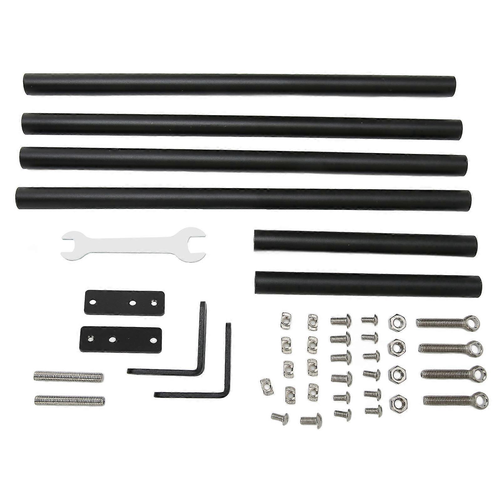 3D Printer Supporting Rod Set Increase Stability Complete Tools Easy Installation 3D Printer Pull Rod Kit for CR 10 S5