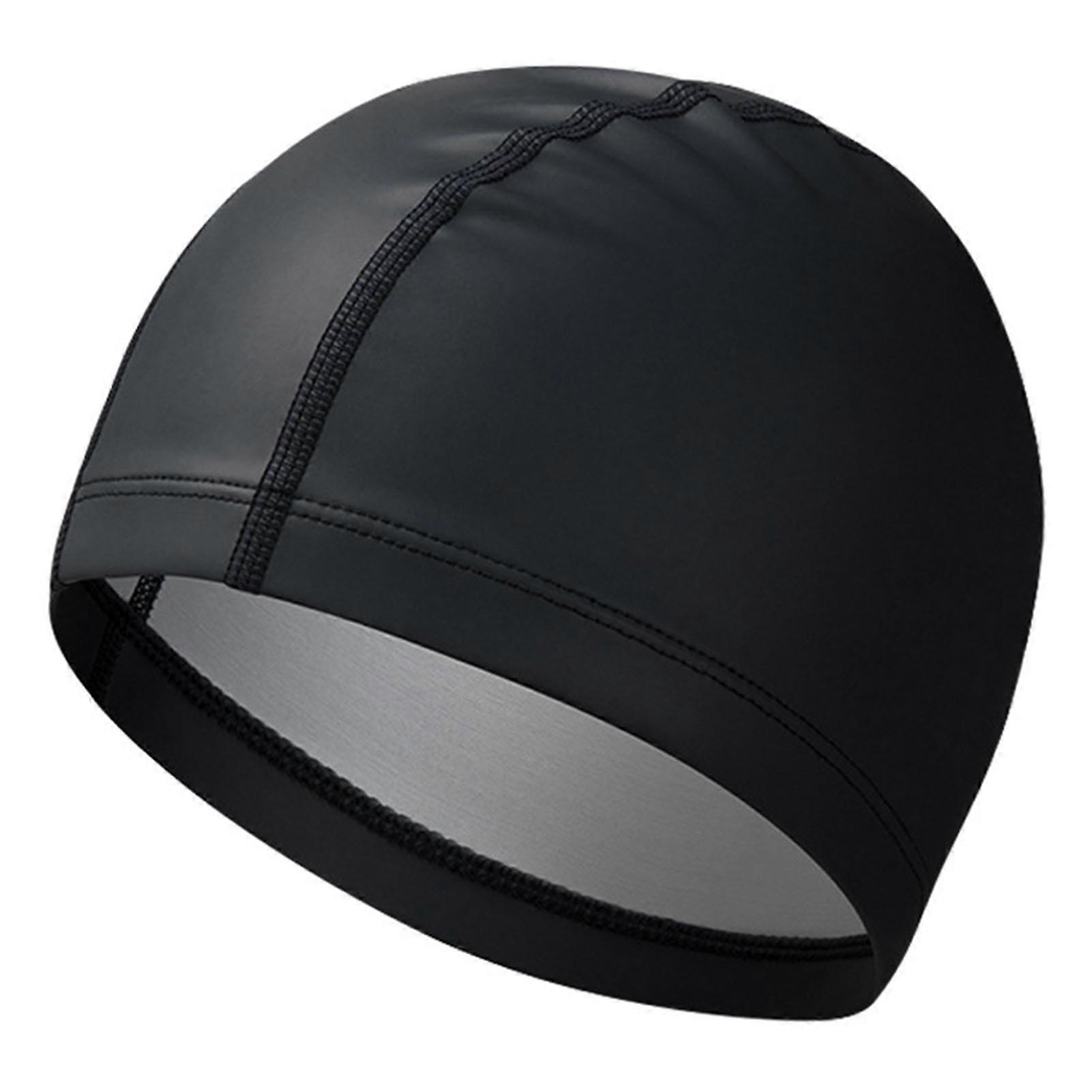 Soft, Comfortable, Waterproof PU Swim Cap with High Elasticity for Adults