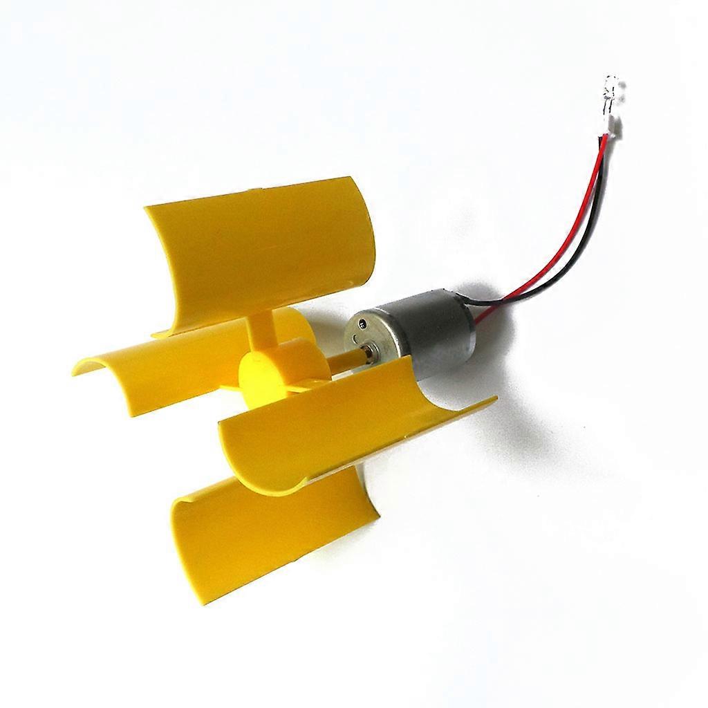 Mini Motor with Blade LED Kit Used for Testing and Teaching Use High Quality