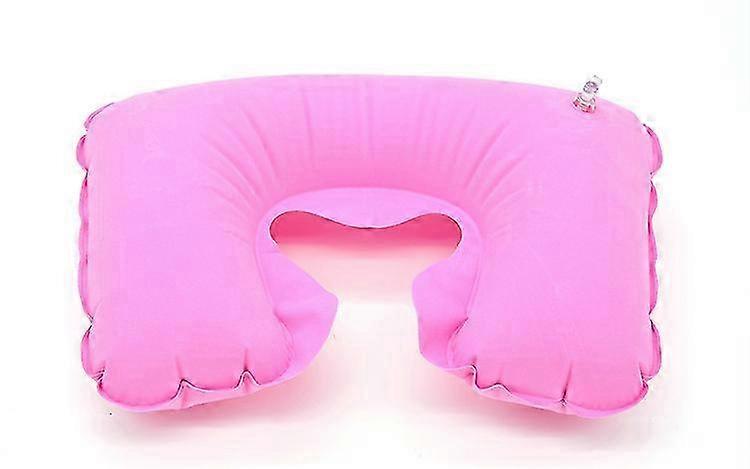 2PCS U-shaped Portable Inflatable Travel Neck Pillow