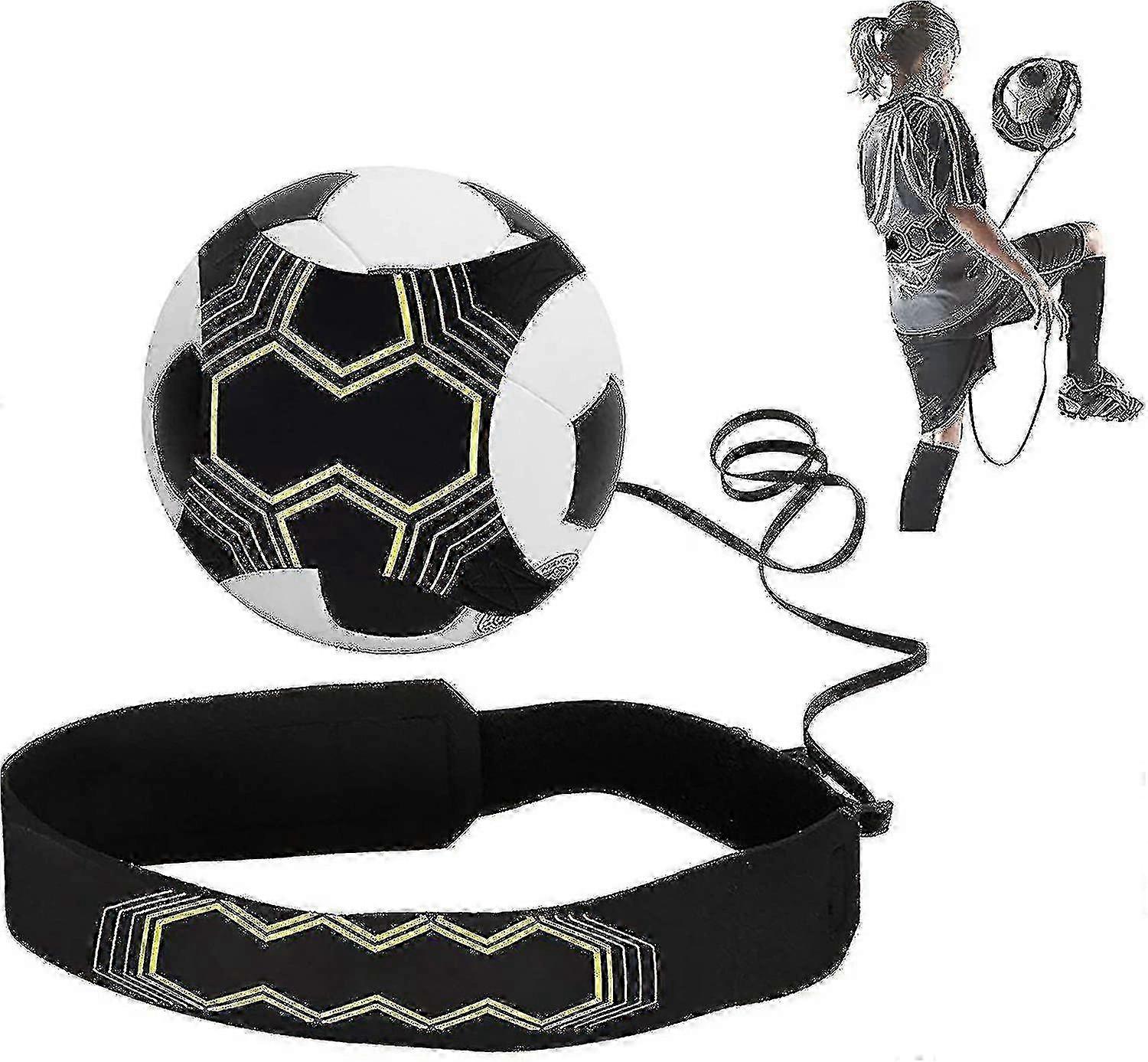 子供と大人と互換性のあるKINCJONサッカートレーニングエイド、サッカーボールバンジー弾性トレーニング、サッカーギフト用