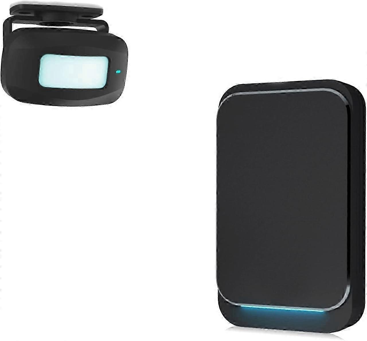 Motion Detector with Alarm for Entrances/Motion Sensor for Home and Business, Wireless Doorbell, Sec