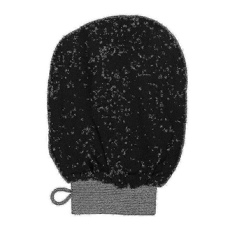 Black Moroccan Hammam Scrub Mitt,magic Peeling Glove,exfoliating Bath Gloves