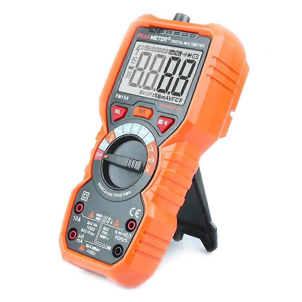 PEAKMETER PM18A Multimeter High-Precision Fully Automatic Digital Display Electrician Multimeter