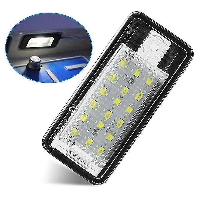 Audi A6 C6 Luci Targa LED Per Audi A3, A4, A6, A8, Q7 - 18 SMD, Impermeabili, Plug&Play (2 Pezzi) Audi A4 B7 - Foto 3