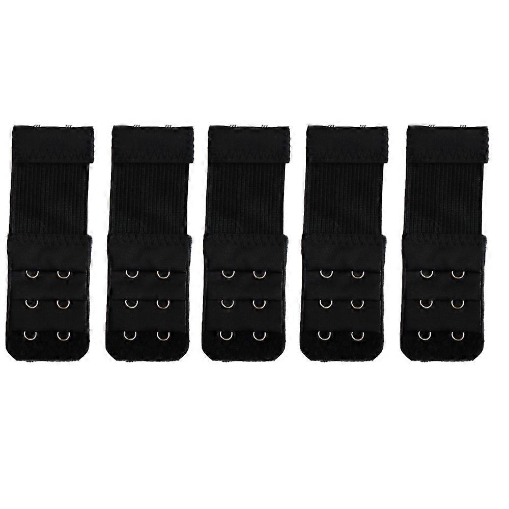 Women's Soft Comfortable Elastic Bra Extenders Bra Extension Strap 2 Hook 3 Row Lady's Bra Extender Bra Band