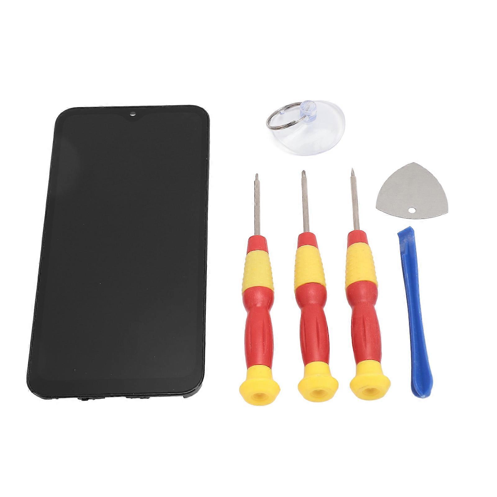 Screen Replacement for Galaxy A15 Cell Phone Organic LED Digitizer Touch Screen Assembly with Frame and Repair Tools NO.3833