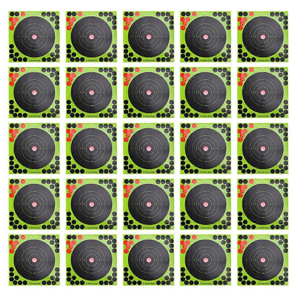 40 Sheets of Professional Paper Targets Replaceable Dart Targets Target Stickers (Random Color)