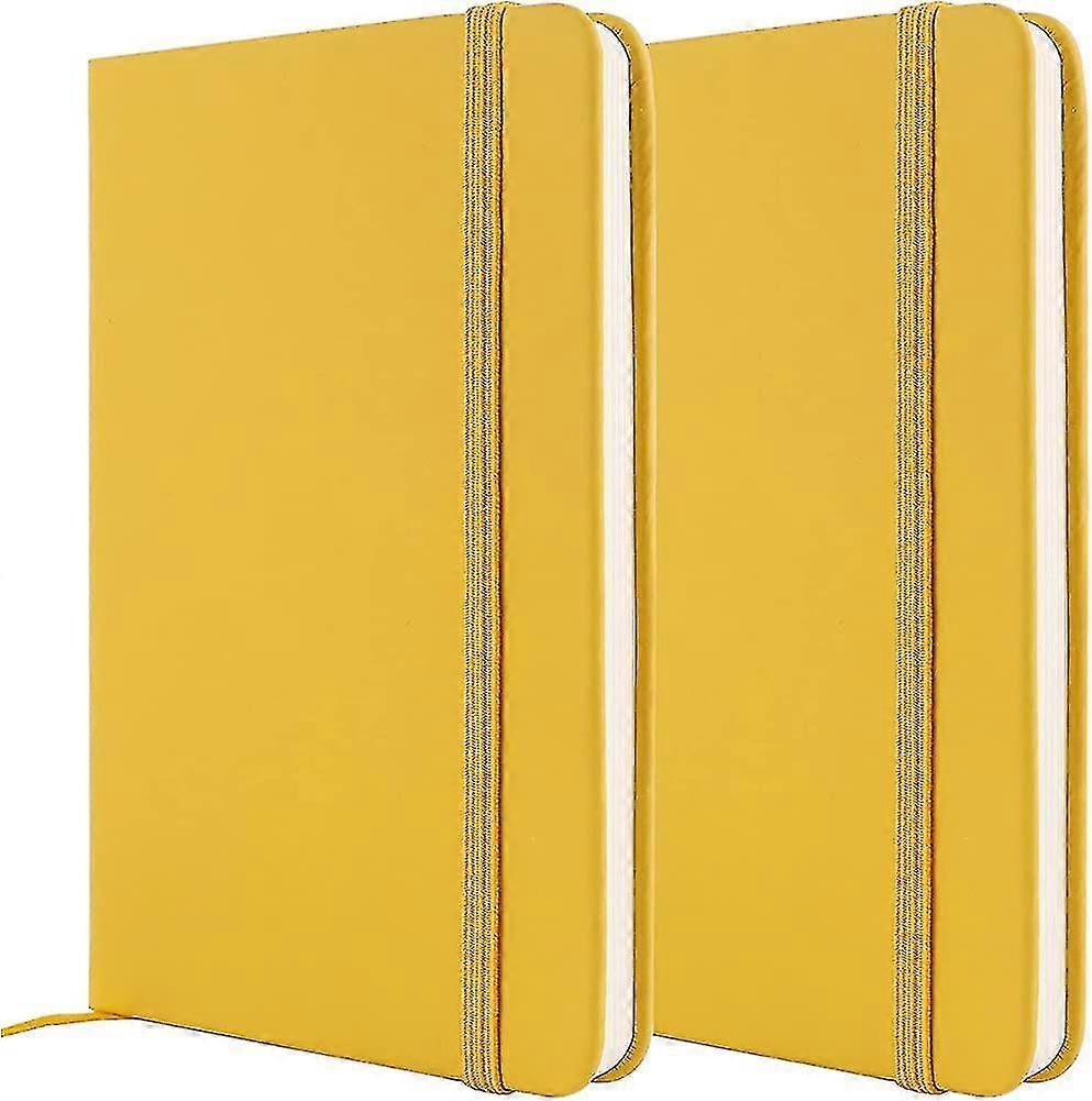 2 Pack A6 Notebooks, Pocket Notebook Note Pads Small Notebooks Hardback Notebook