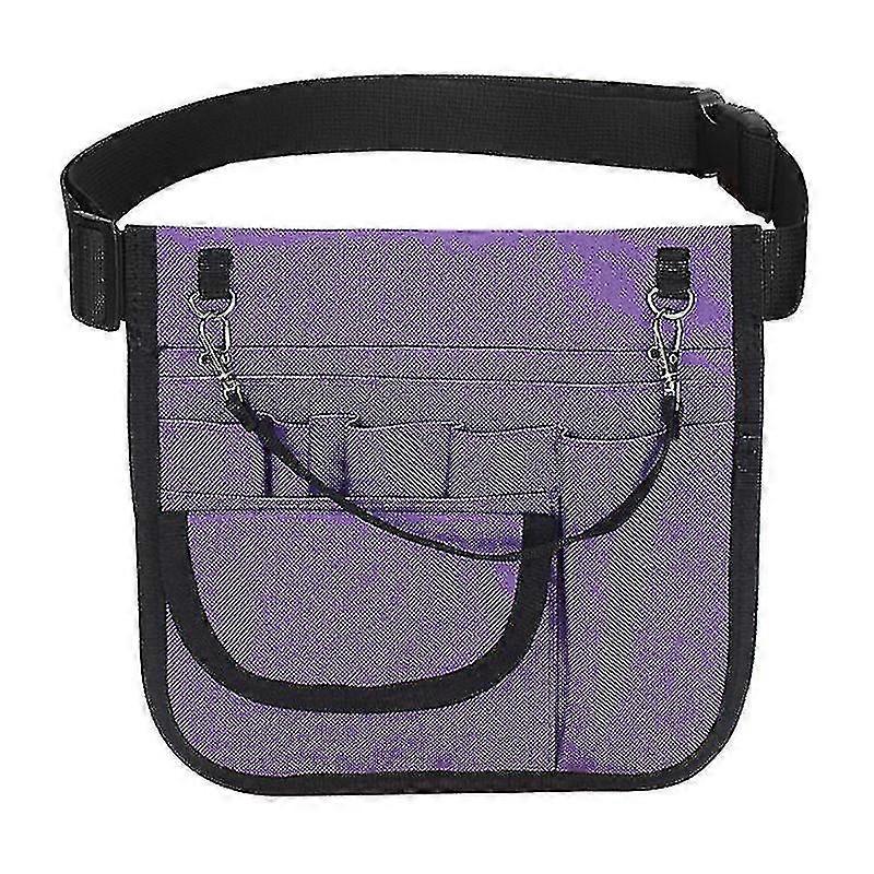 钱袋餐厅服务器围裙袋，带可调节腰带，适用于服务员、女服务员、实用腰带口袋组织者现金、Gues 的钞票夹