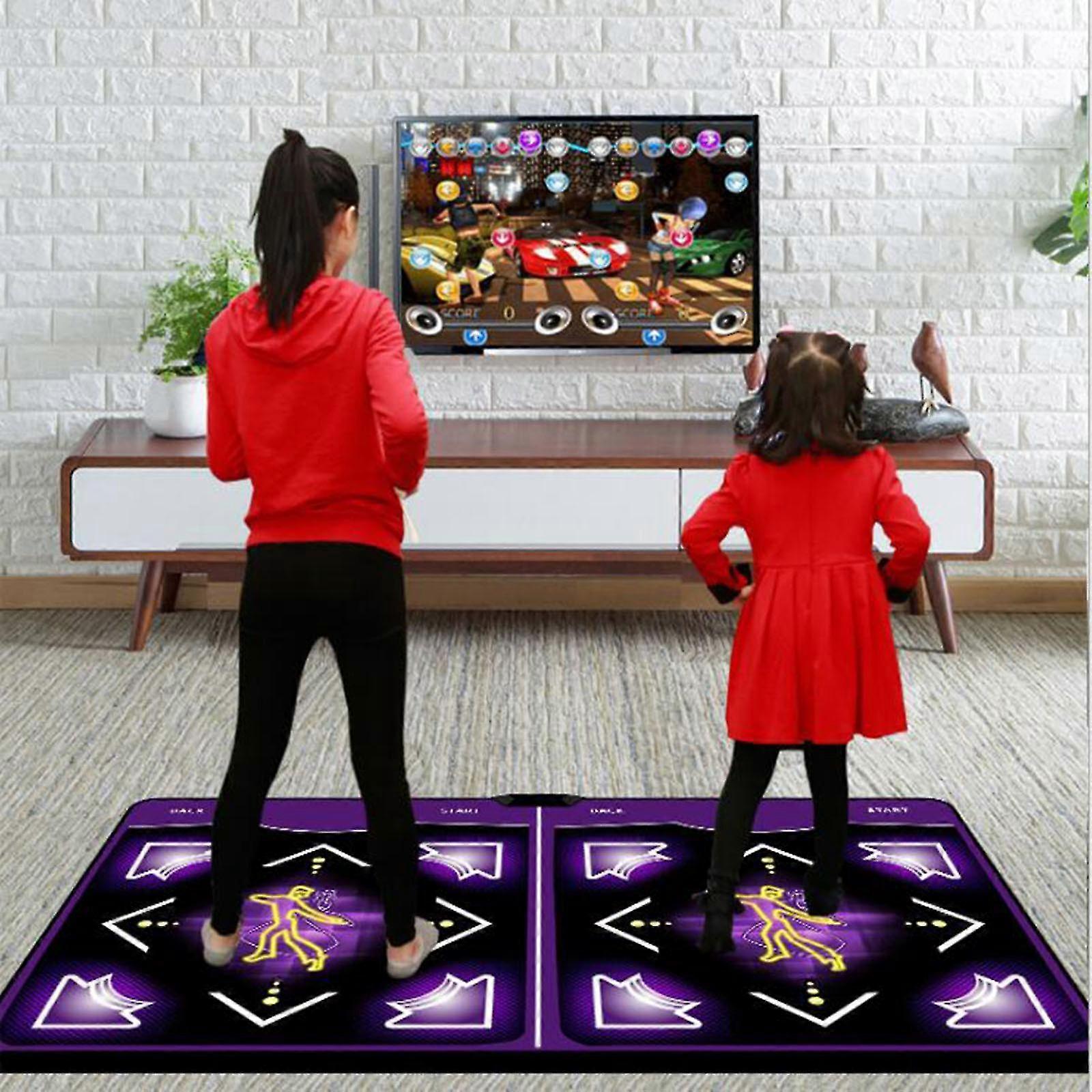 Double User Mats Non-slip Step Pads Sense Game For Pc Tv