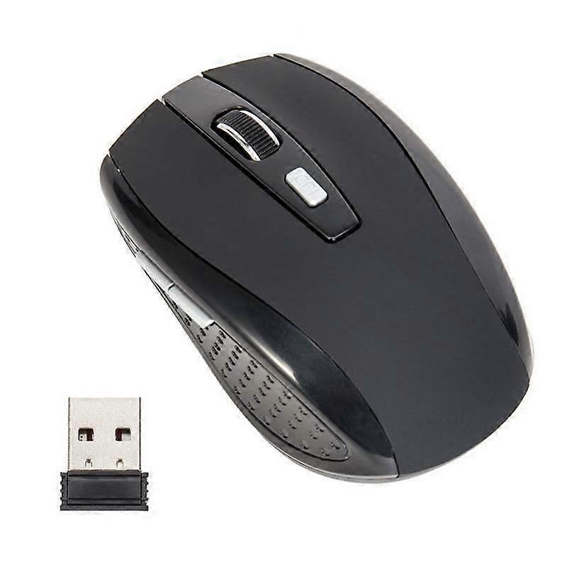 ZK-1pc Computer Mouse Wireless - 6D Optical - Black