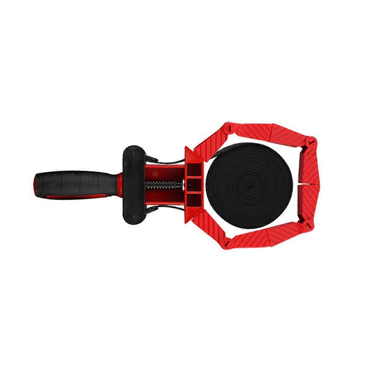 Multifunctional Belt Clamp Woodworking Jigsaw Puzzle Clamp Nylon Strap Clamp Tool Polygonal Angle C