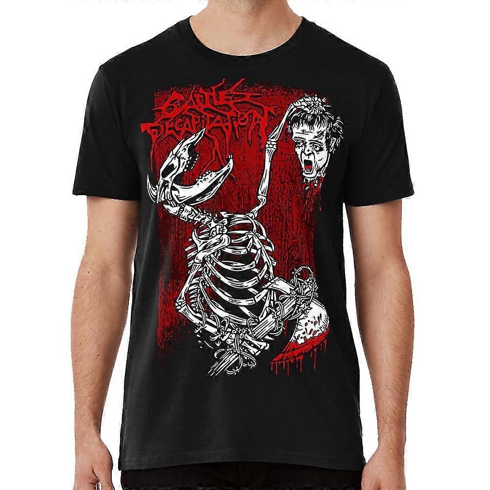 Cattle decapitation frankenstein head t-shirt