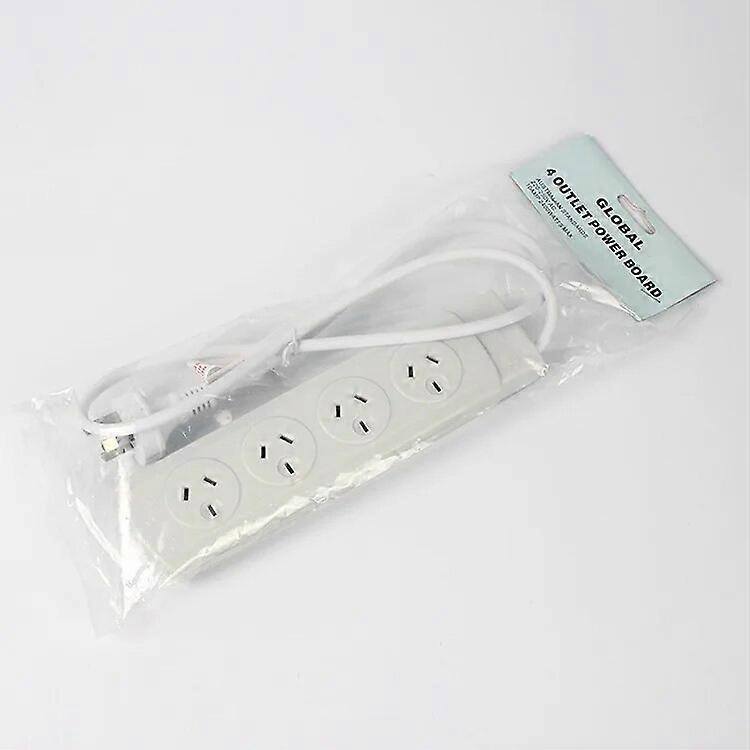 Power Strip Surge Protector SAA Australian 4/6 Way Electrical AU Outlets Extension Sockets with Switch 1m Cord for Home Office