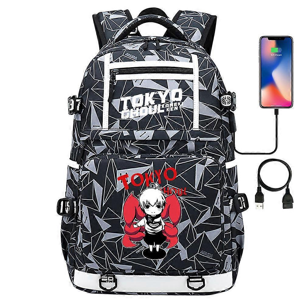 Tokyo Ghoul Re Backpack - Anime Kaneki Ken Cosplay νάιλον τσάντα για το σχολείο &; τα ταξίδια