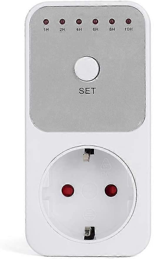 Electronic Socket, Timer Switch Controller, Countdown Socket, White