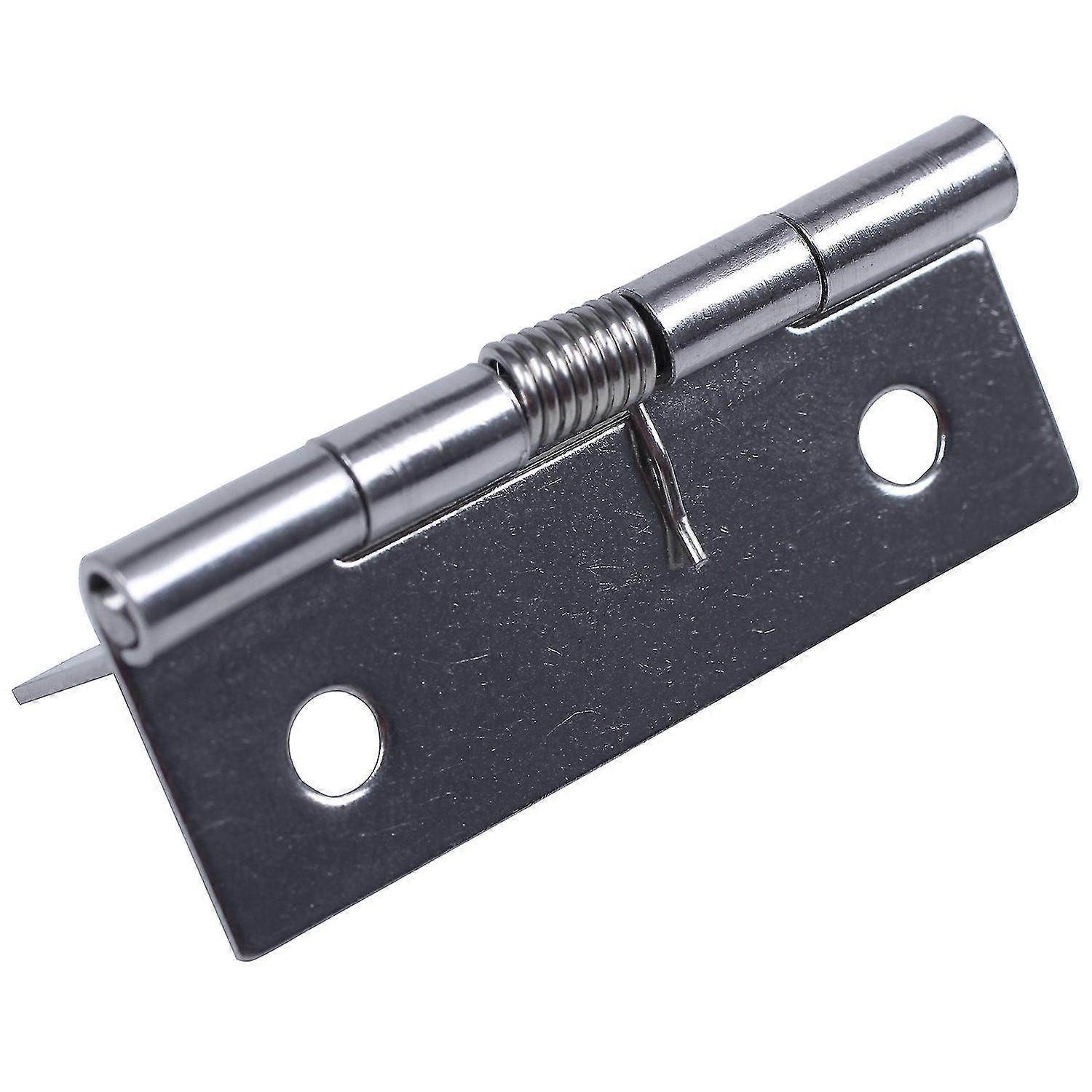 Silver Tone Metal 50362mm Spring Loaded Self Opening Hinges