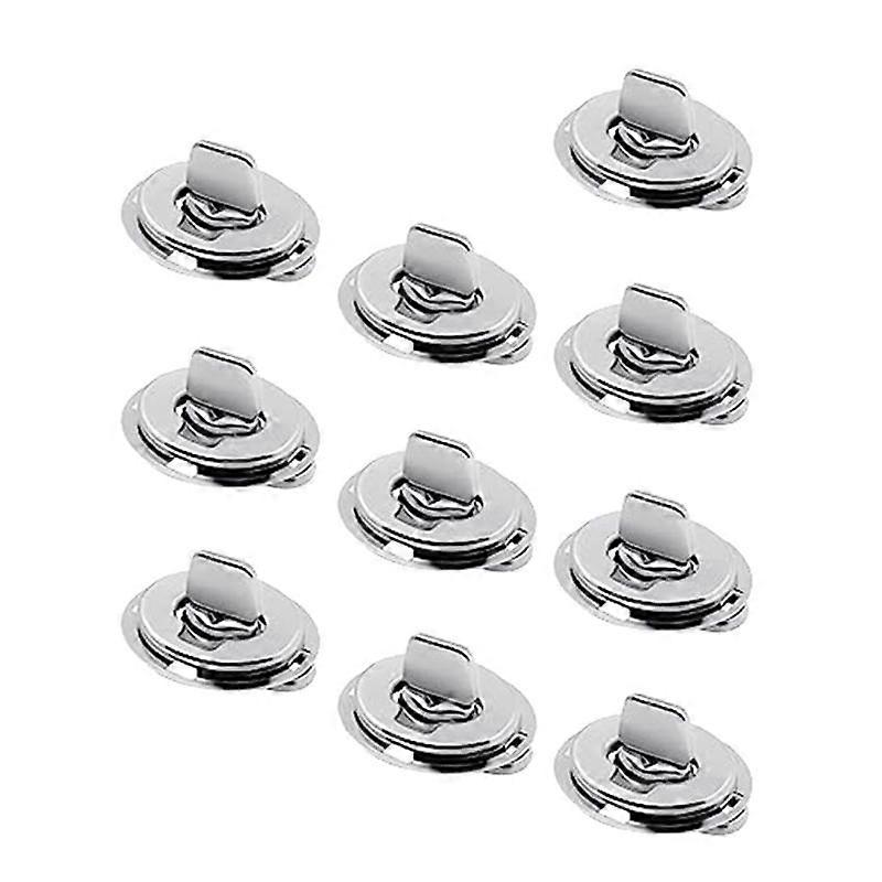 Twist Lock Common Sense rögzítőelem, fém forgógombok hajókhoz, vitorlásokhoz, lakóautókhoz, csónakokhoz és lakókocsikhoz (10db)