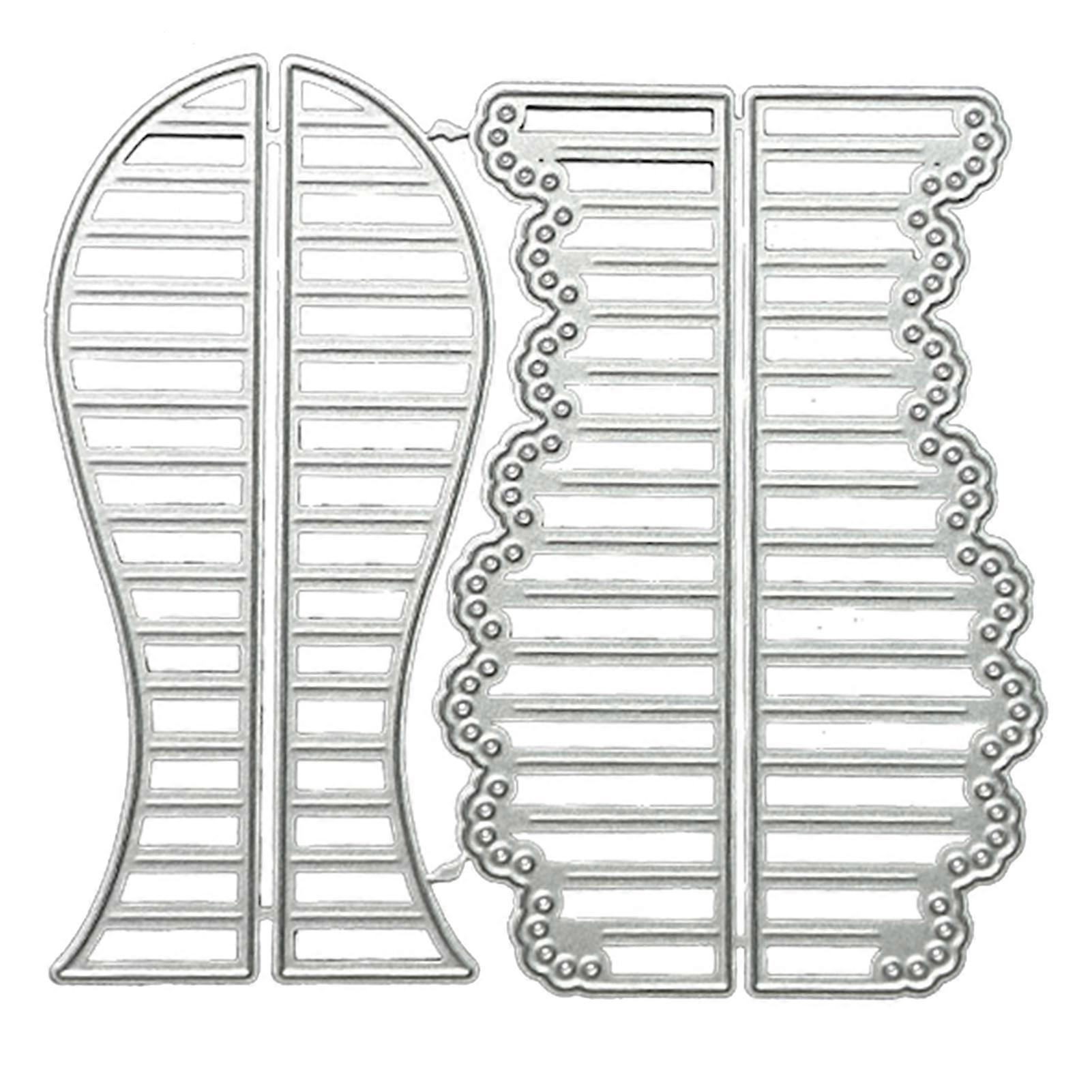 Embossing Mold Heart Rosettes Pattern Scrapbooking Decor Carbon Steel Handworked Making Cutting Die Educational Toy