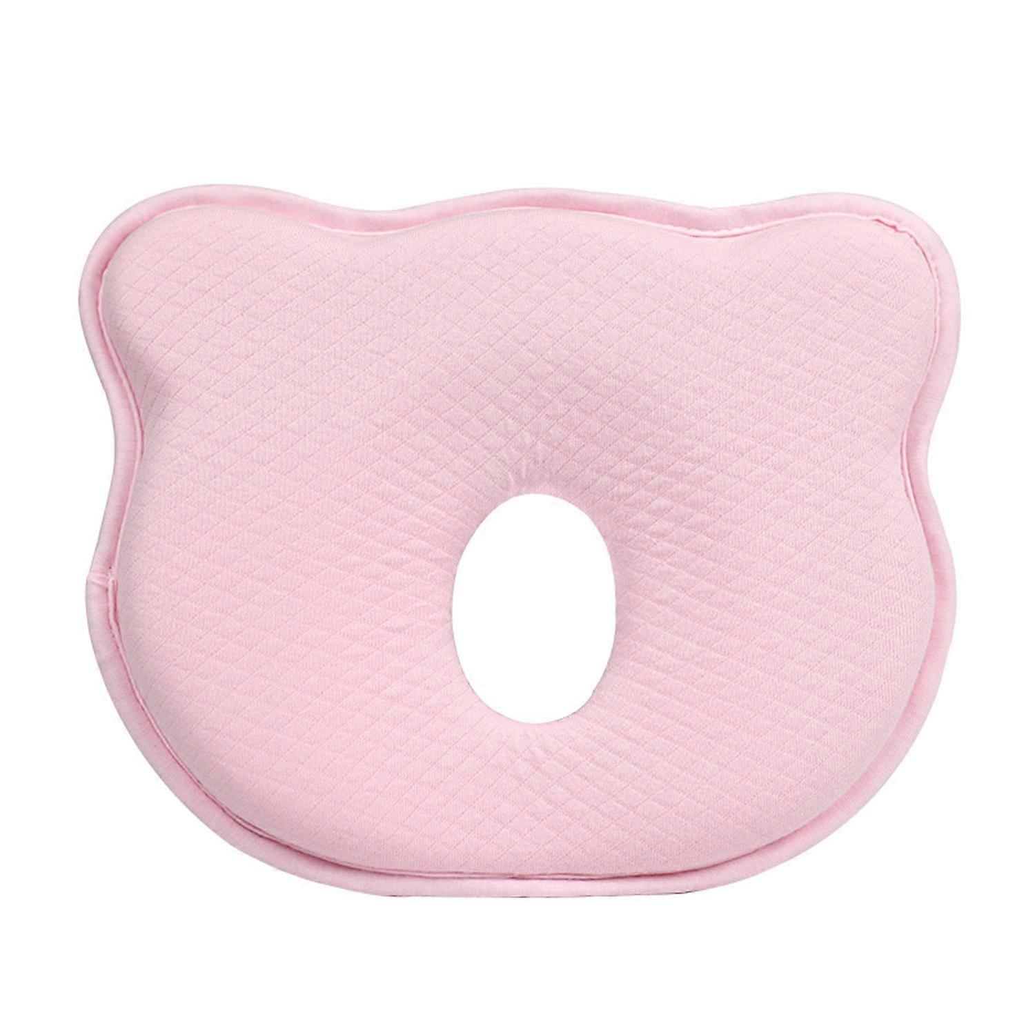 Pink soft neck pillow for children