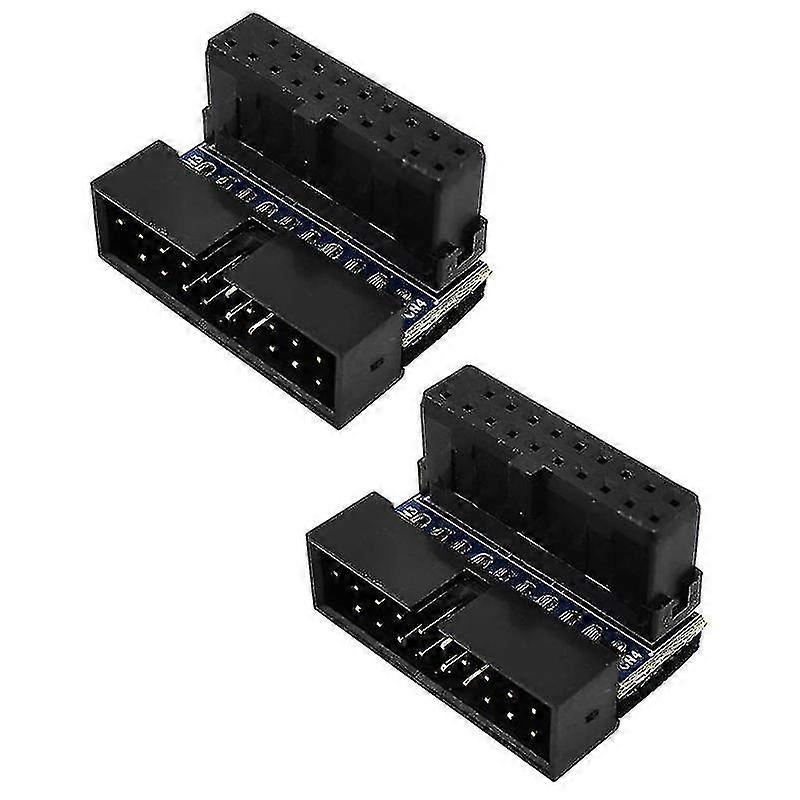 Compatible Withcompatible With2 Pcs 90 Degree Right Angle Power Board For Motherboard (down Angled)