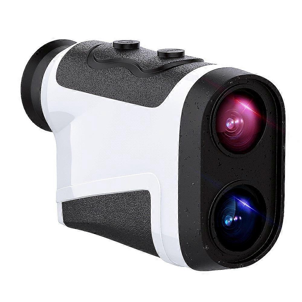 600M Handheld Monocular Golf Laser Rangefinder 8x High-definition Hunting Range Finder Telescope Distance Measurement Tool