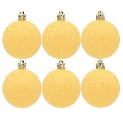 6x Christmas Tree Balls Baubles Xmas Tree Hanging Ornament Home Party Decoration Blue