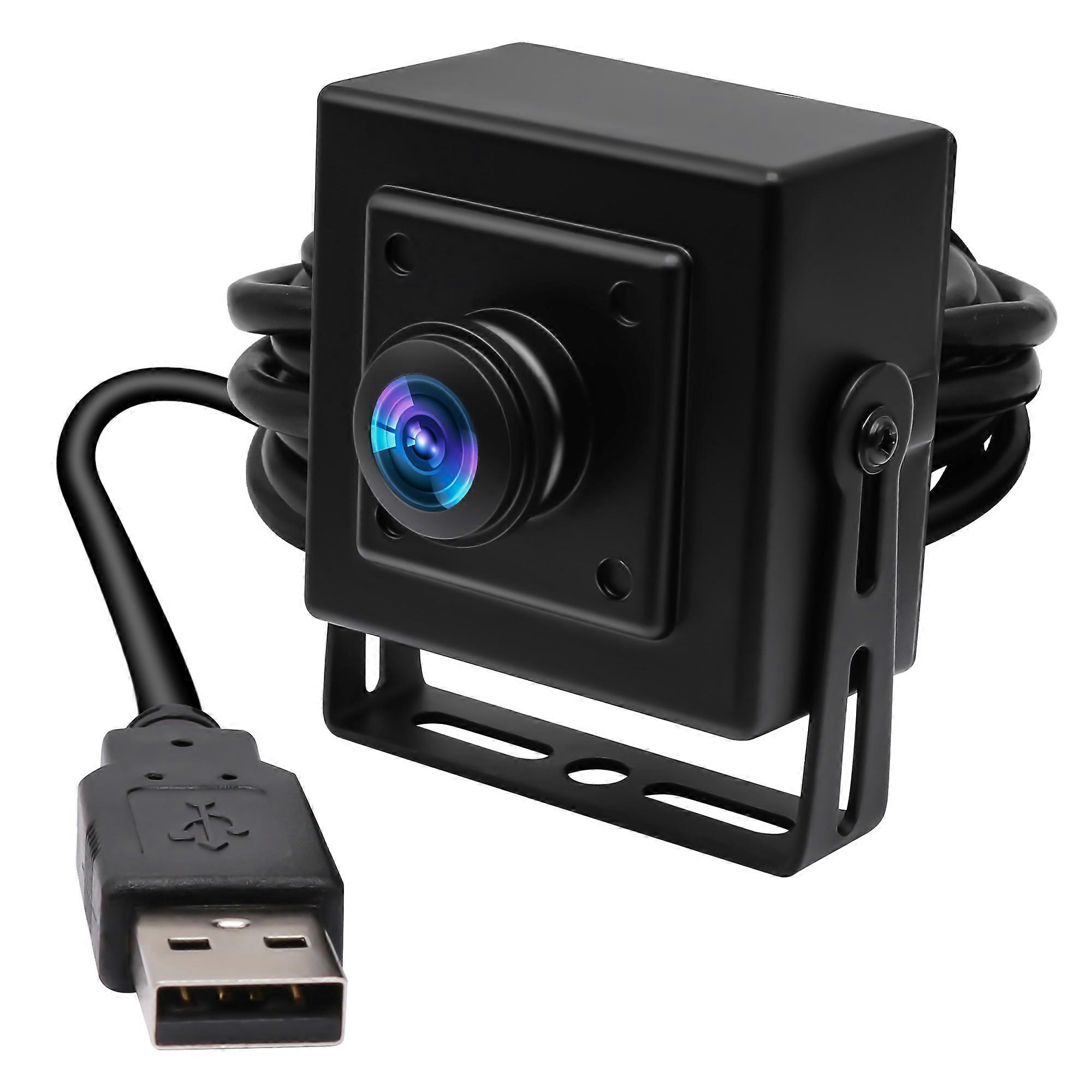 ELP Câmera USB Mini, câmera USB USB 180 polegadas IMX323 1080P 0.01Lux Câmera USB H.264
