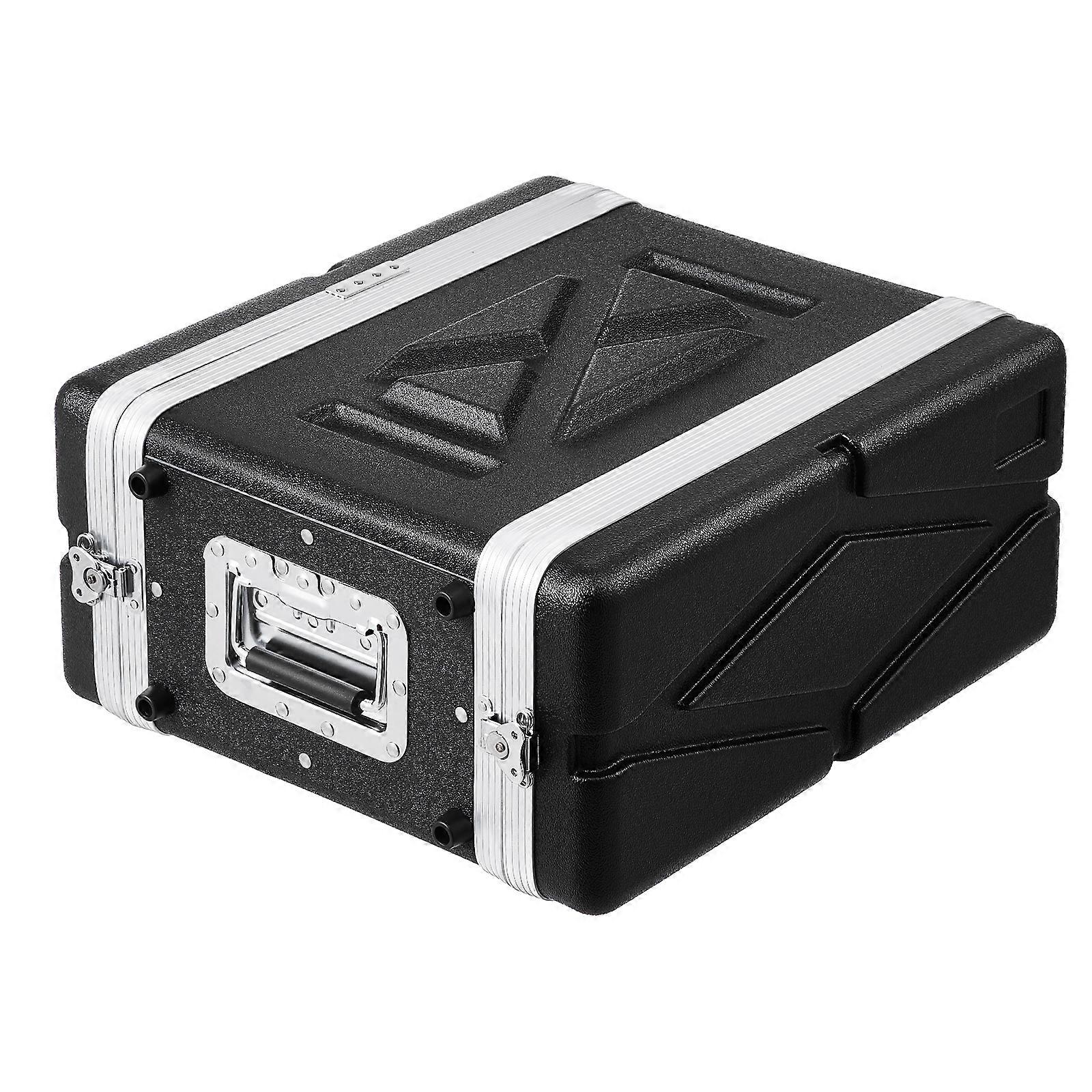 4HE Rack-Gehäuse, Standard 14 Zoll tief, mit ABS-Konstruktionsgriff, Twist Butterfly Latches, für Verstärker, Mischpulte, Mikrofonempfänger