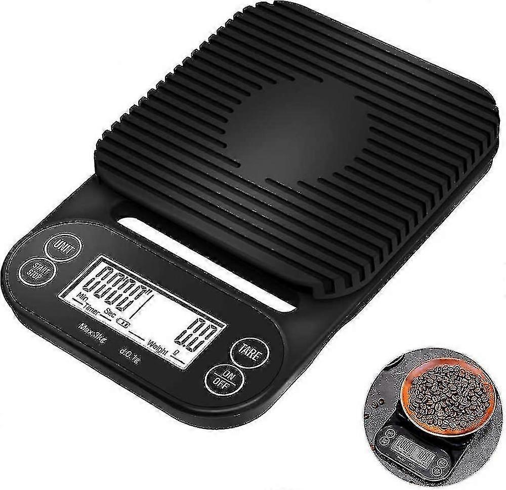 3kg/0.1g Electronic Kitchen Scale With Led Display