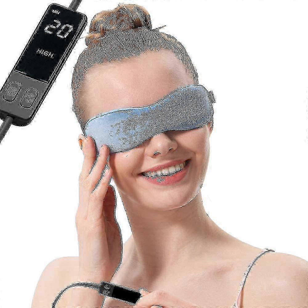 Heated Eye Mask for Stye Blepharitis Flaxseed Warm Therapy