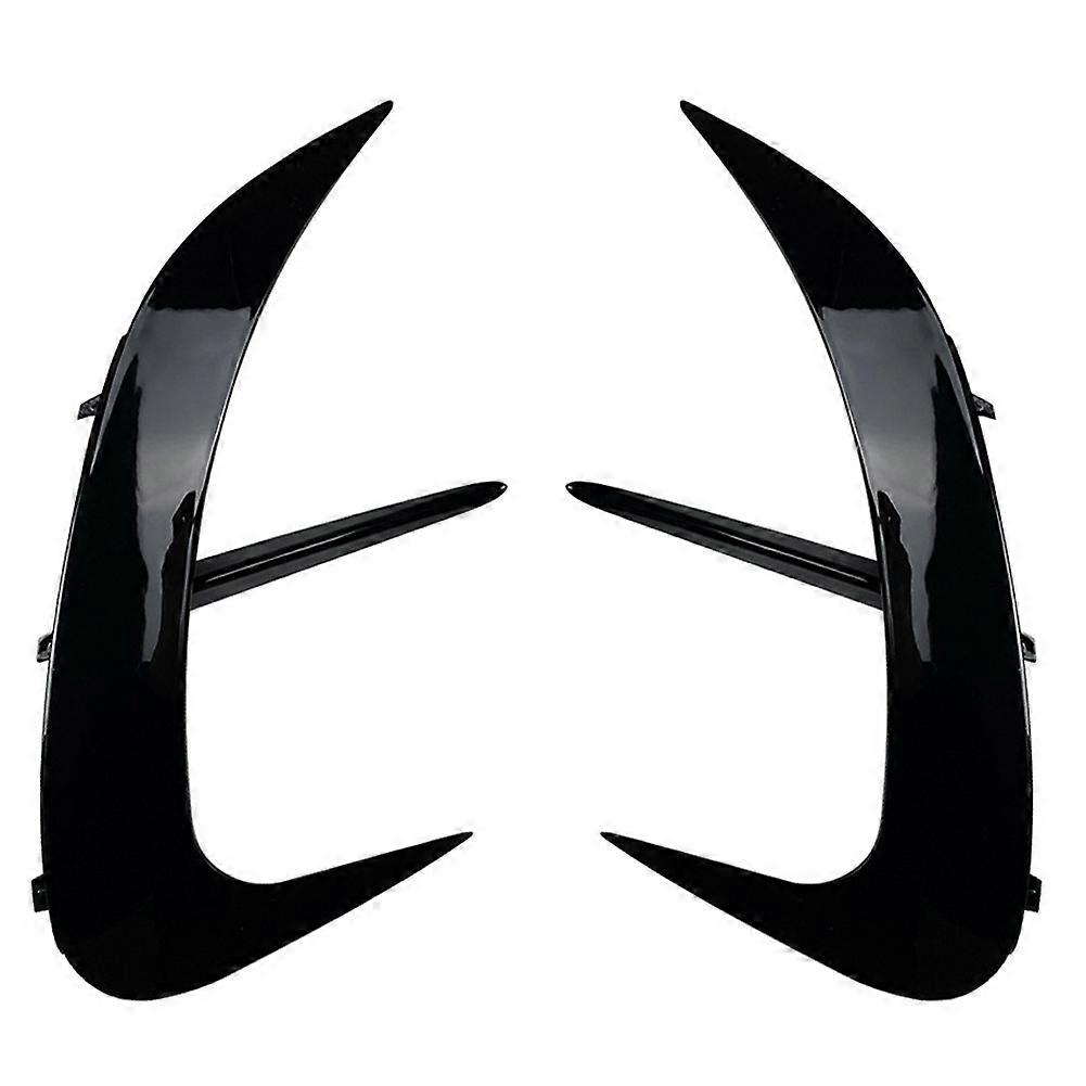 For - C-Class W206 C200 C220 C260 C300 2022+ Rear Bumper Lip Spoiler Side Air Vent Outlet Cover Tri