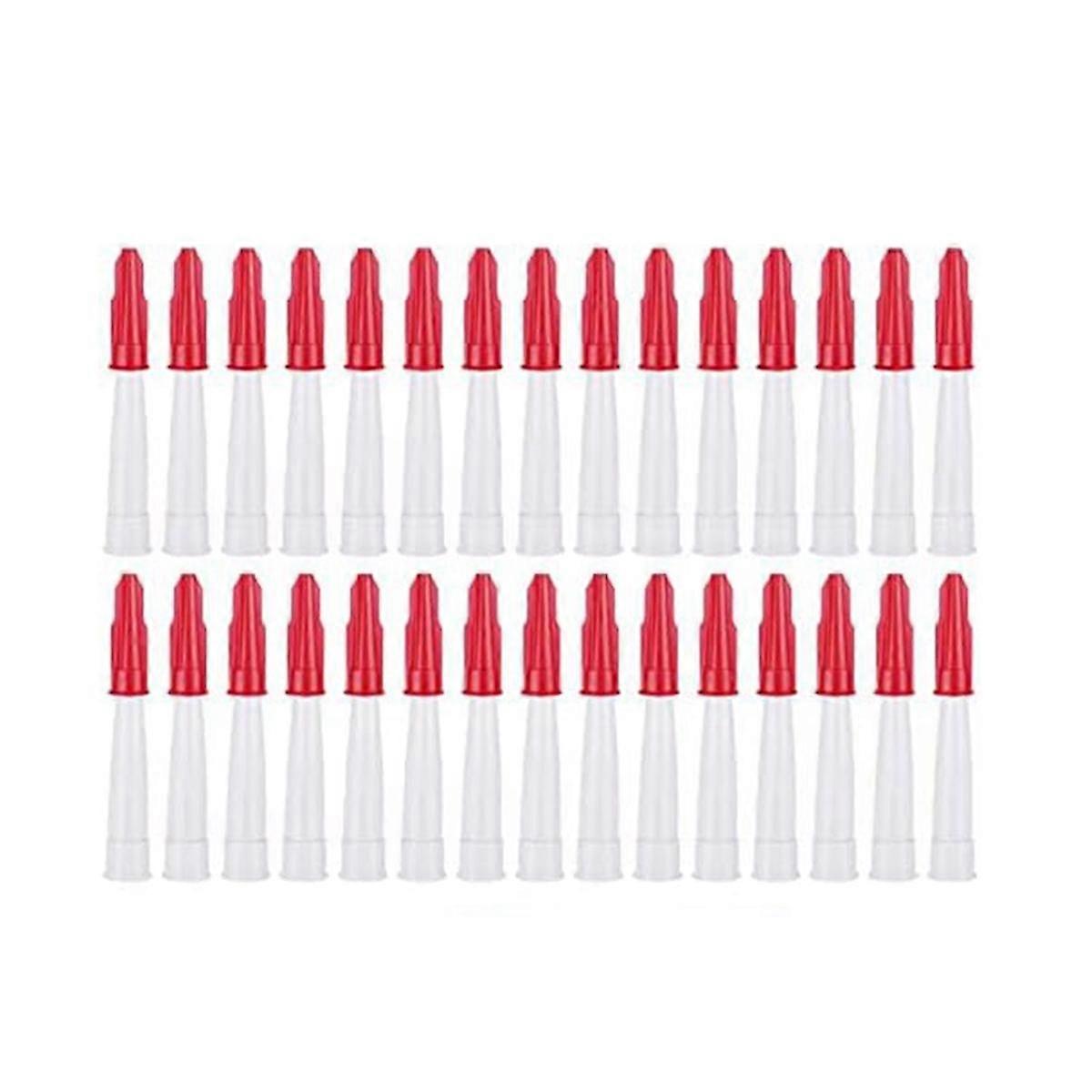 30 Pieces Caulk Extension Nozzle Plastic Caulk Nozzles Caulk Replacement Caulk Saving Cover Caulk N
