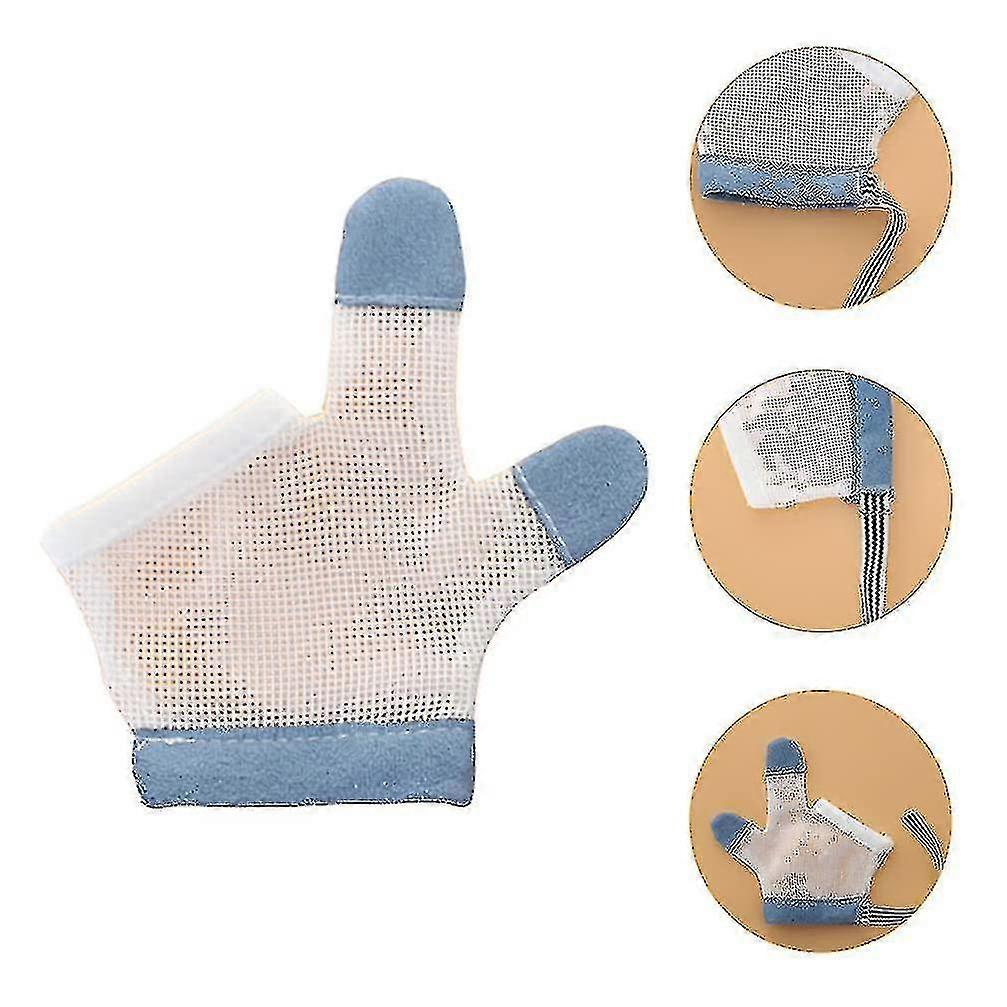 2pairs وقف الإبهام مص إصبع الحرس الوردي تنفس الطفل مص الاصبع توقف للطفل