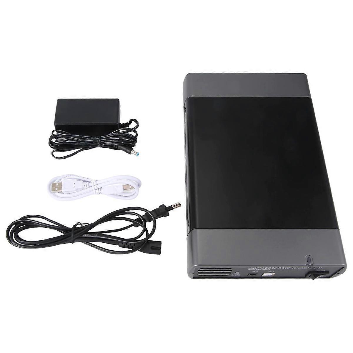5.25 Inch USB 2.0 SATA External Optical Drive Case Enclosure Box Adapter for XP for PC EU Plug