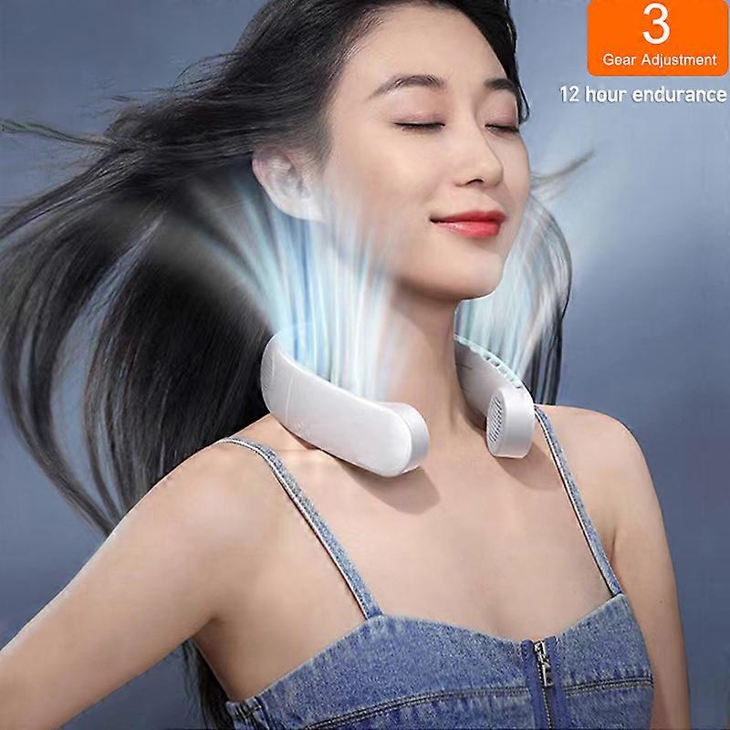 TONYSA Ventilatore Portatile Senza Pale Con Flusso D'aria A 360°, Mini Ventilatore Elettrico Ricaricabile Tramite Usb Ventilatore Personale A Mani Libere Piccolo Ventilatore Di Raffreddamento 87331837