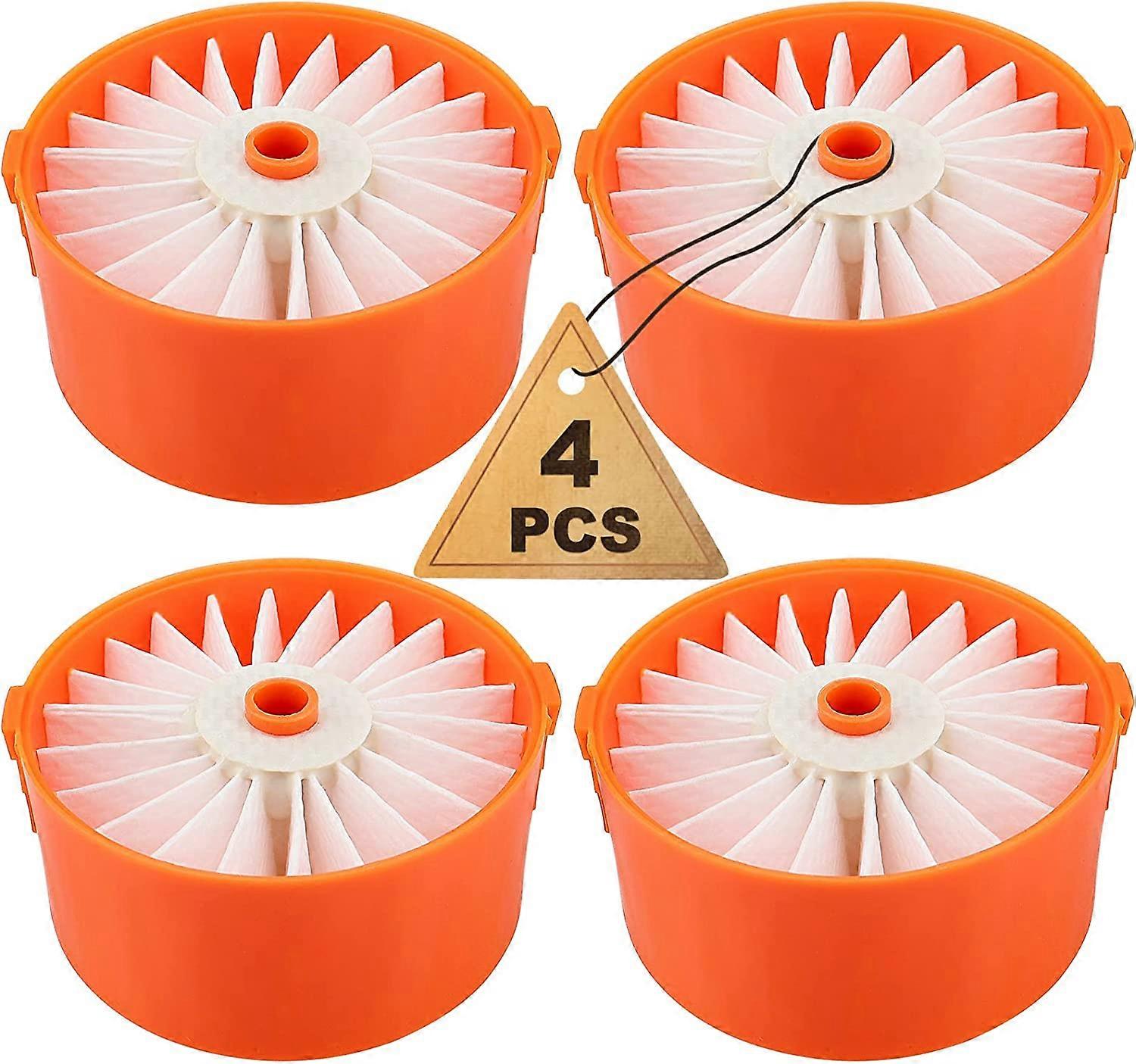 4 Pack Filter Element for BLACK + DECKER BSV2020G Wireless Vacuum Cleaner Accessory