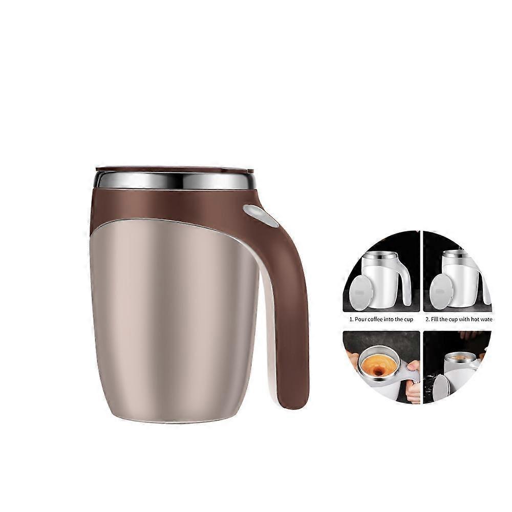 304 Stainless Steel Automatic Magnetic Electric Coffee Maker with Stirring Cup for Coffee 380ML